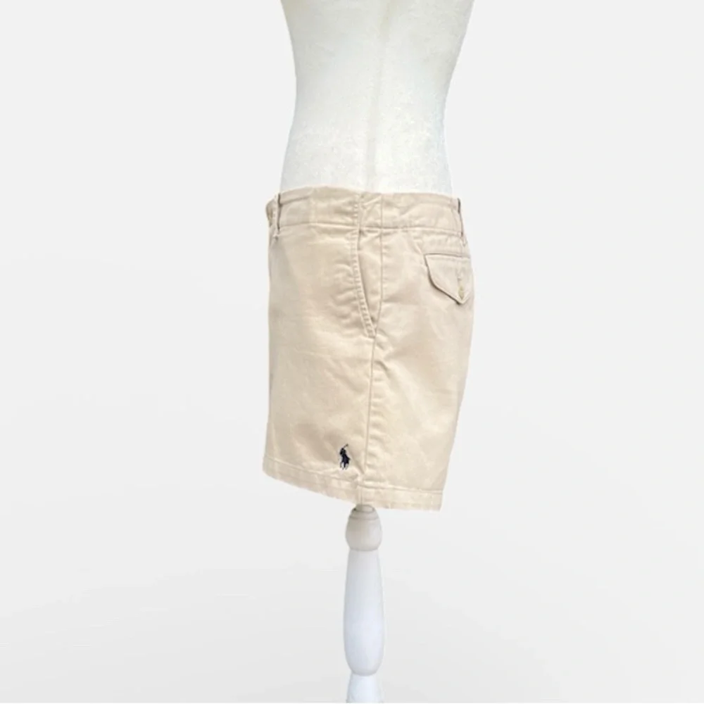 Ralph Lauren Sport 5“ Chino Short in Khaki Size 6 - Picture 3 of 7